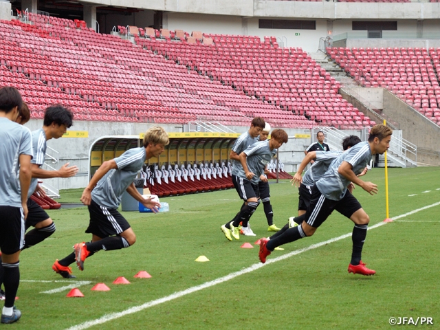 U-22日本代表、いざブラジル戦