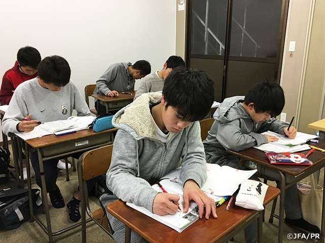 JFAアカデミー福島 中学生 期末考査を終えて