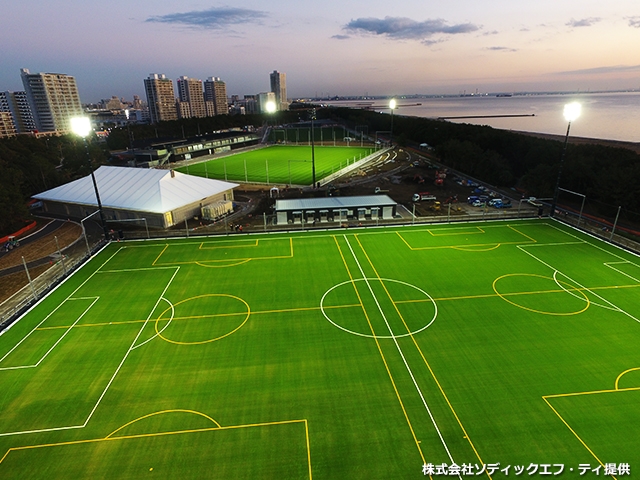 「高円宮記念JFA夢フィールド」進捗状況、建設寄付募集、間もなく受付終了