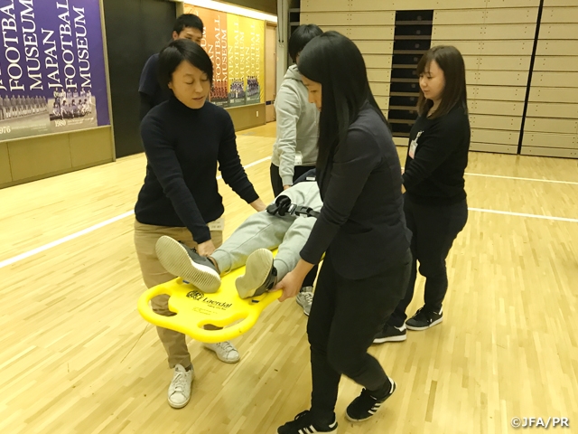 「スポーツ救命ライセンス」講習会をJFAハウスで開催