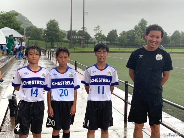 JFAアカデミー熊本宇城　「アカデミー生の所属クラブを訪問」