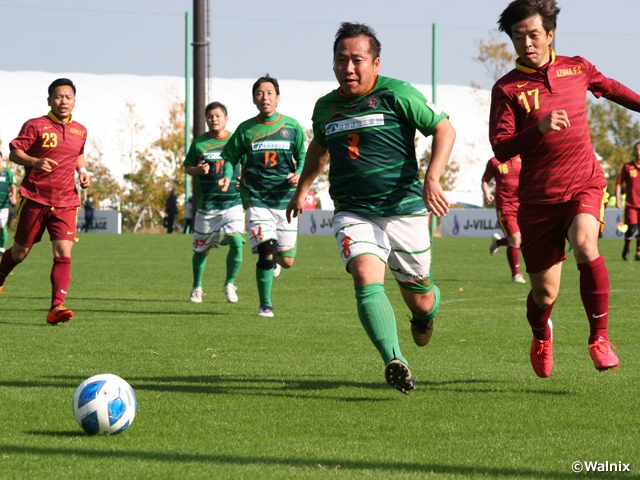 接戦を経てベスト4が出そろう　JFA 第8回全日本O-40サッカー大会