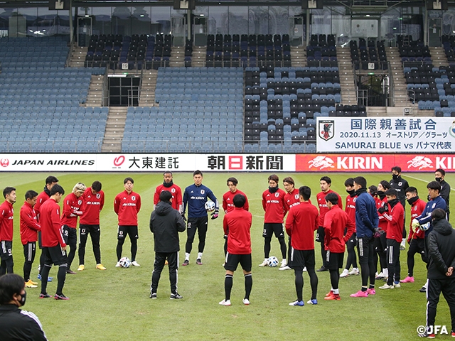SAMURAI BLUE’s Coach Moriyasu hoping to put Panama in tough spot by applying pressure in both offence and defence