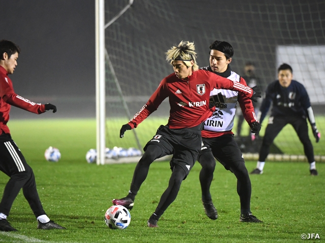 SAMURAI BLUE メキシコ戦へ向けトレーニングを再開