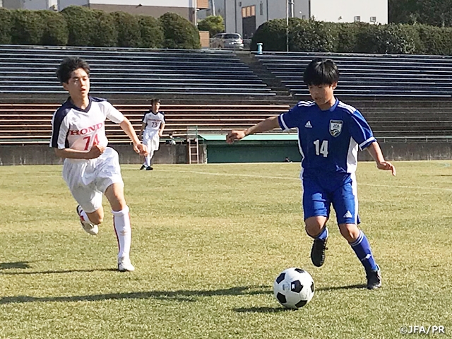 JFAアカデミー福島15期生 静岡県中学1年生大会を制する