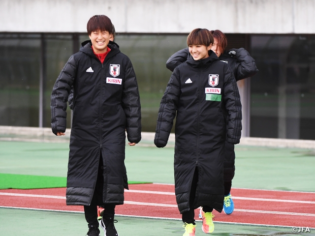 なでしこジャパン　パナマ戦のために仙台から移動