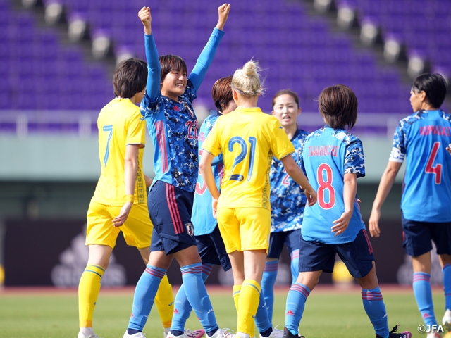 なでしこジャパン 8得点でウクライナ女子代表に快勝