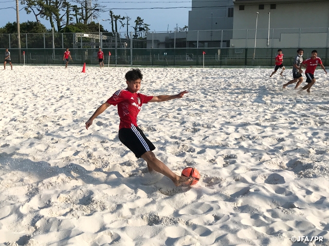 ビーチサッカー日本代表候補　6月国内合宿がスタート