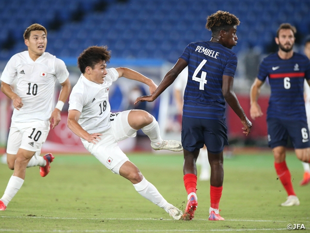 U-24日本代表　フランスに勝利してノックアウトステージ進出