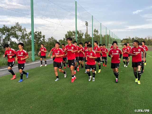 U-22日本代表候補 AFC U23選手権予選に向けて最終調整!