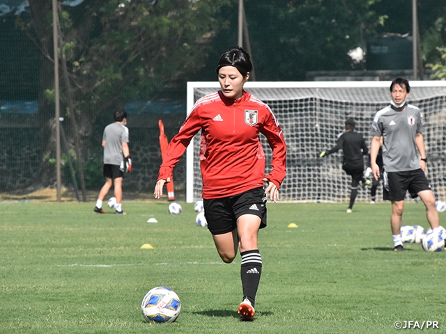 なでしこジャパン、攻守にわたり連係を確認