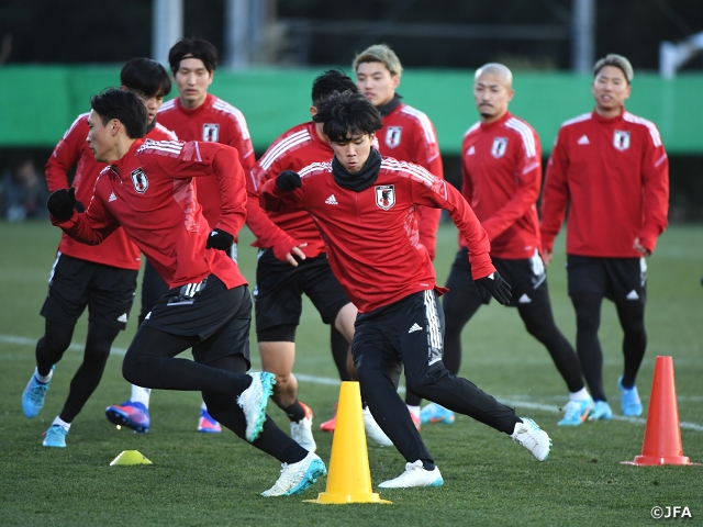 SAMURAI BLUE、3日後の最終予選サウジアラビア代表戦へ調整