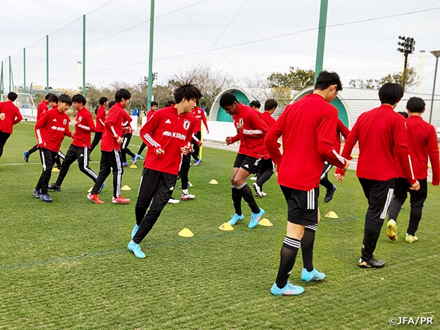 U-15日本代表候補　5日間のトレーニングキャンプが終了