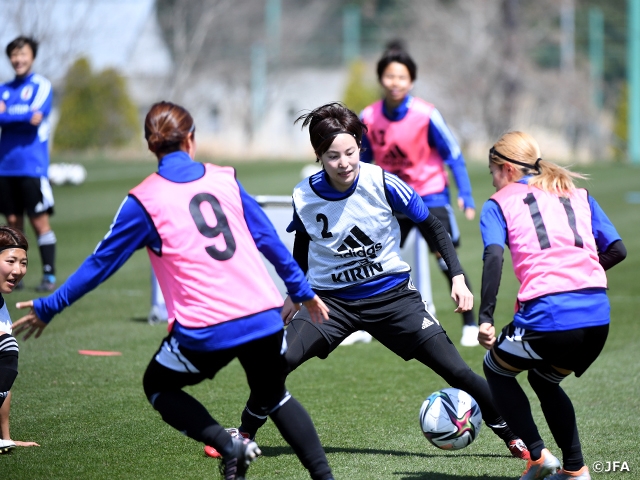 「奪う」姿勢を攻守で再確認、なでしこジャパン候補トレーニングキャンプ6日目