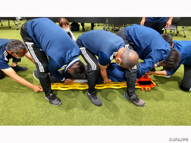 S級コーチ養成講習会受講者を対象としたスポーツ救命ライセンス講習会を開催