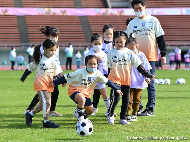 JFA Magical Field Inspired by Disney ファミリーサッカーフェスティバル“First Touch” in 石川 開催レポート