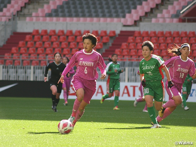 藤枝順心と十文字が決勝に進出！　第31回全日本高等学校女子サッカー選手権大会