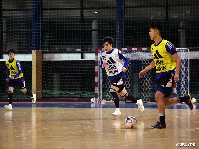 U-23フットサル日本代表 フランス代表との親善試合に向けて現地での活動を開始