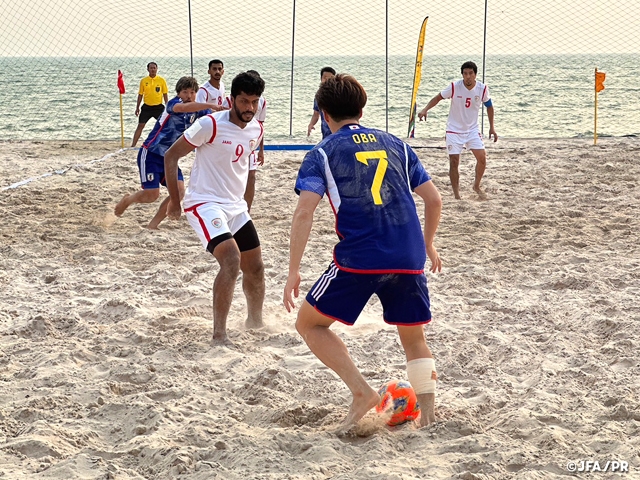 【Match Report】ビーチサッカー日本代表 国際親善試合、アジアのライバルビーチサッカーオマーン代表にPKの末惜敗