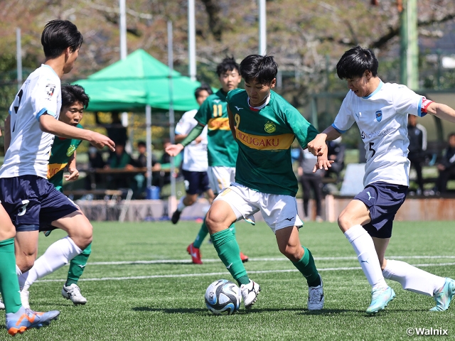 静岡学園が横浜FCを下して開幕連勝を達成! 高円宮杯 JFA U-18サッカープレミアリーグ 2023WEST第2節