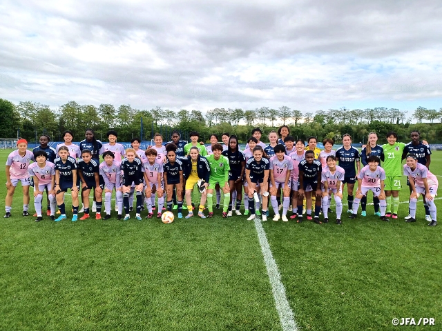 U-19日本女子代表 SUD Ladies Cup 2023に向けてフランスで始動