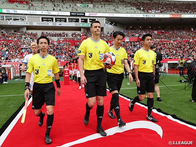 審判交流プログラム実施報告：イングランドプレミアリーグ審判員を受入れ