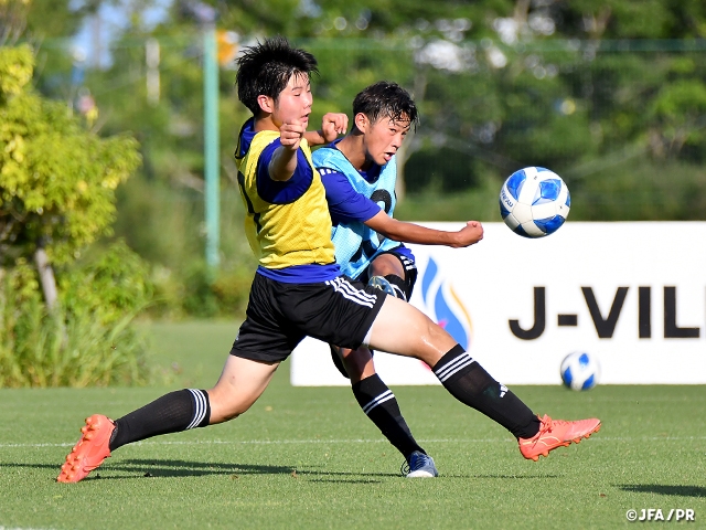 JFAエリートプログラムU-14フューチャートレーニングキャンプが終了