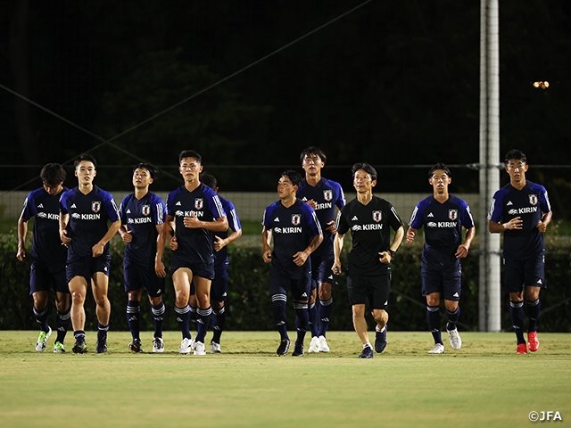 U-22日本代表　第19回アジア競技大会（2022/杭州）に向けて活動をスタート