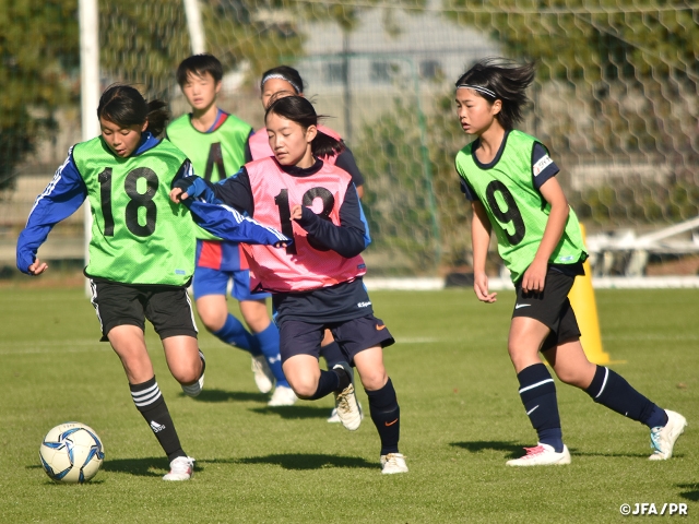 ナショナルトレセン女子U-14を開催