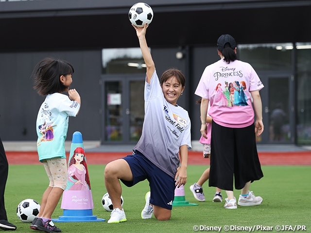 JFA マジカルフィールド Inspired by Disney　ファミリーサッカーフェスティバル “ファーストタッチ プレミアム” 開催レポート