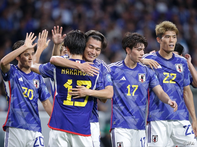 【Match Report】SAMURAI BLUE、シリア代表に5-0快勝、アジア2次予選を全勝無失点の1位で終了
