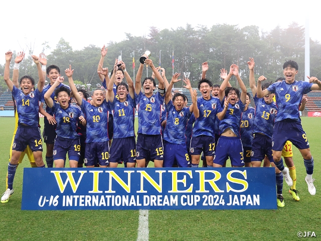 【Match Report】U-16 Japan National Team claim title with hard-fought win ...