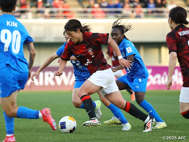 浦和がPK戦の末に準々決勝敗退　AFC女子チャンピオンズリーグ 2024/25