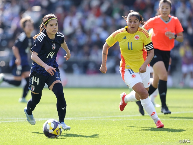 【Match Report】なでしこジャパン、国内での初陣はコロンビアと1-1のドロー