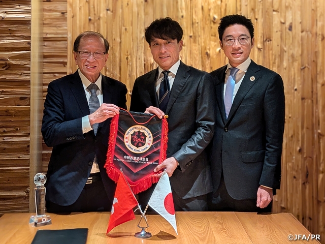 ホンコン・チャイナサッカー協会とのパートナーシップ協定を再締結