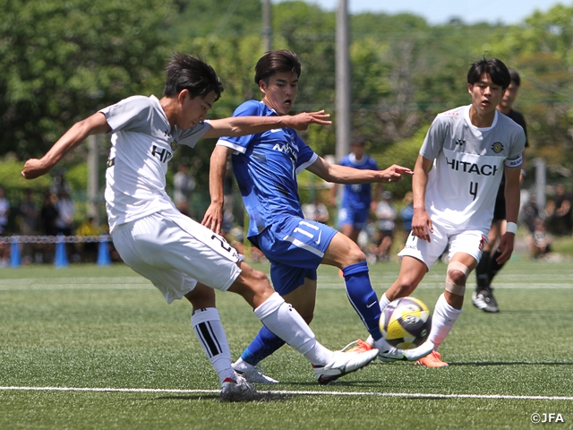 柏が市立船橋に完封勝ち　高円宮杯 JFA U-18サッカープレミアリーグ 2025第7節