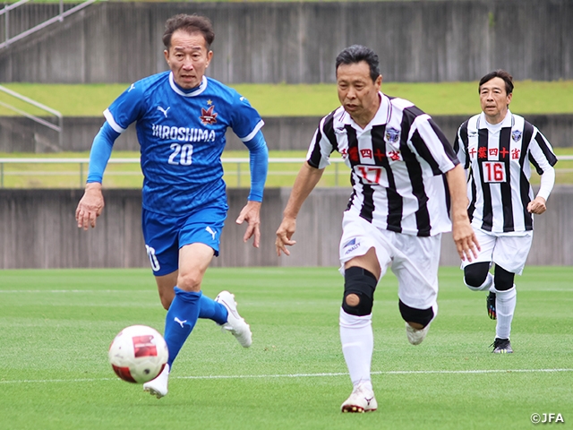 JFA 第25回全日本O-60サッカー大会が開幕！16チームが激突