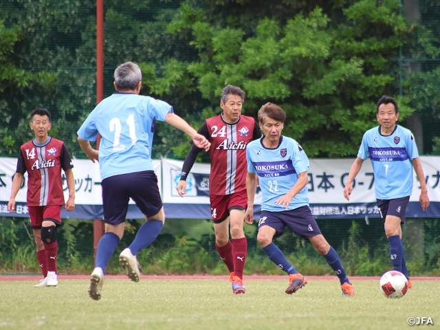 決勝ラウンド進出4チームが出そろう　JFA 第25回全日本O-60サッカー大会
