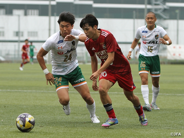 流経大柏が青森山田に逆転勝ち 高円宮杯 JFA U-18サッカープレミアリーグ 2025 第9節