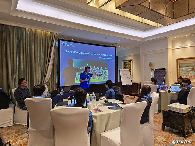 Empowering Asian Female Coaches: AFC-JFA Pro-Diploma Course Module 3 Wraps Up