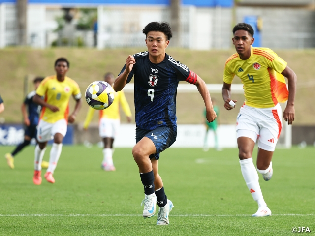 【Match Report】U-16 Japan National Team Edge Colombia to Open U-16 International Dream Cup 2025 JAPAN with Victory