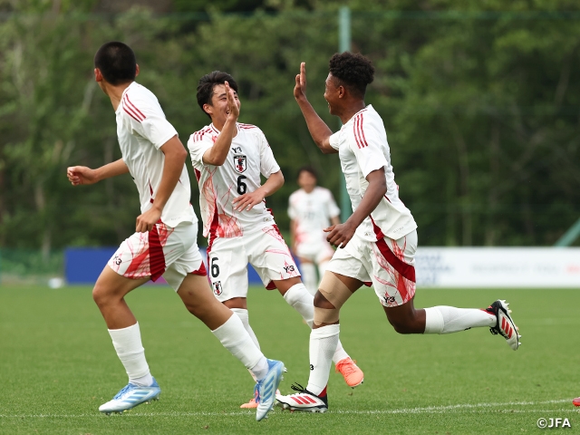 【Match Report】U-16 Japan National Team Secure Convincing Victory Over Cote d'Ivoire in Second Match of the U-16 International Dream Cup 2025 JAPAN