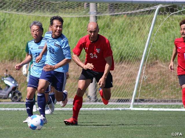 決勝ラウンド進出チームが決定　JFA 第24回全日本O-50サッカー大会