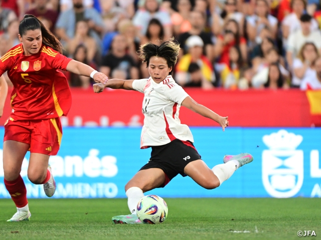 【Match Report】なでしこジャパン、スペインに1-3で敗戦