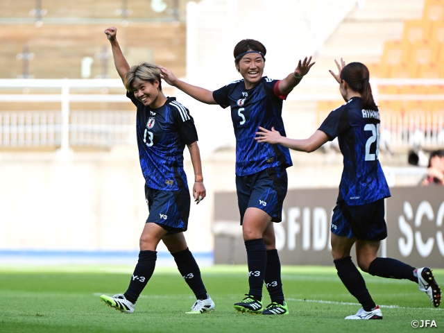【Match Report】Yakata and Takikawa Score Debut Goals in Nadeshiko Japan’s 4-0 Victory Over Chinese Taipei