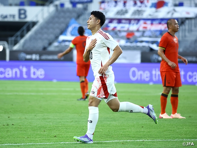 【Match Report】Nagatomo and Ueda Return to National Team while Five Players Make Their Debut as SAMURAI BLUE Cruise Past China PR for Second Consecutive Victory