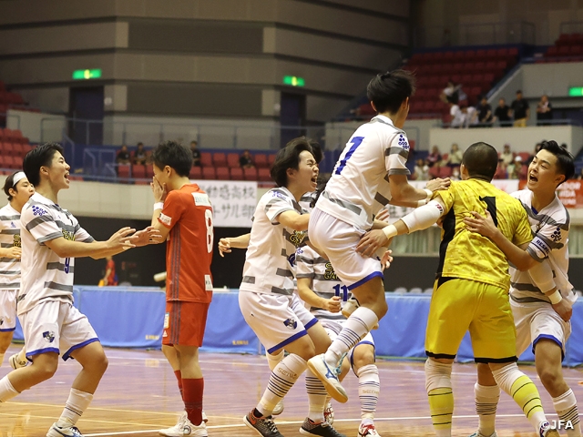 すみだと聖和学園が決勝へ　JFA 第12回全日本U-18フットサル選手権大会