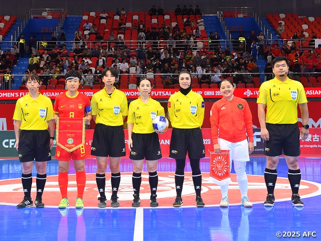 FIFAフットサル女子ワールドカップ フィリピン2025に山本真理審判員、齋藤香菜審判員が選出