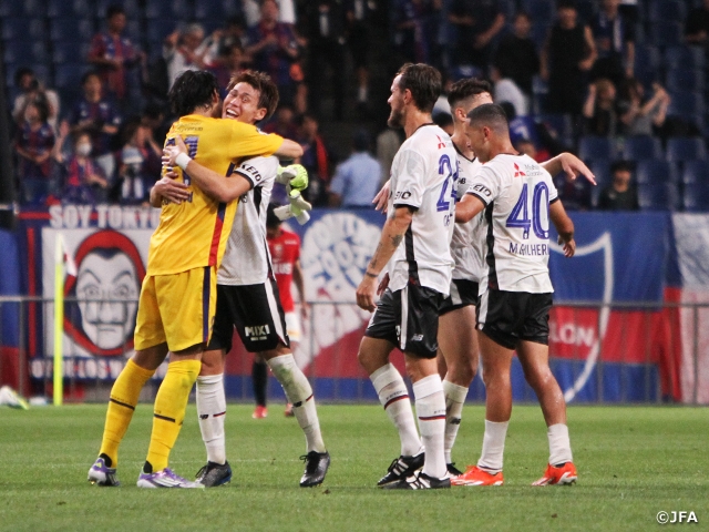 FC東京が2-1で浦和に逆転勝ちで4強入り　天皇杯 JFA 第105回全日本サッカー選手権大会準々決勝