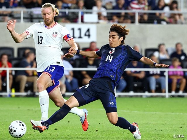 【Match Report】SAMURAI BLUE Suffer 0-2 Defeat Away to World Cup Hosts USA